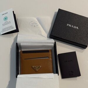 Prada Saffiano Leather card holder